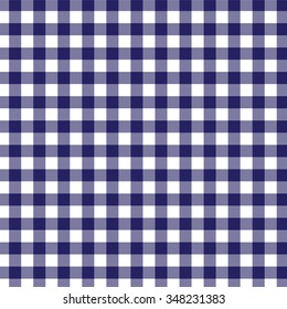 Country, classic, tablecloth, picnic, checkered pattern. Vector art.