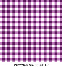 Country, classic, tablecloth, picnic, checkered pattern. Vector art.