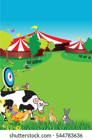 Country Fair Background