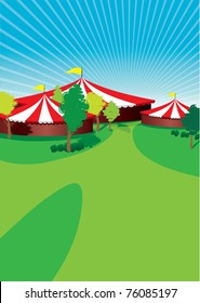 Country Fair Background