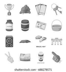 Country, finance, nature and other web icon in monochrome style.Sport, food, service icons in set collection.