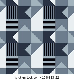 Country flags abstract seamless pattern. Suitable for screen, print and other media.