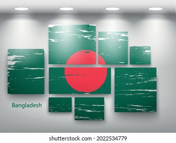  country flags in white background 