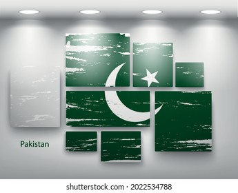  country flags in white background 