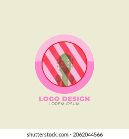 Country Guitar Music Western Vintage Retro Saloon Bar Cowboy logo design
