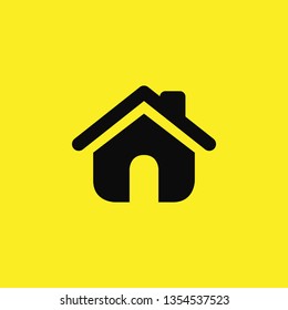 country house icon vector