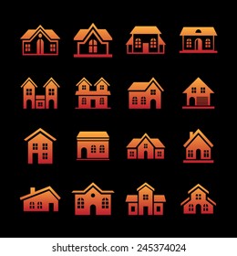 Country house icons