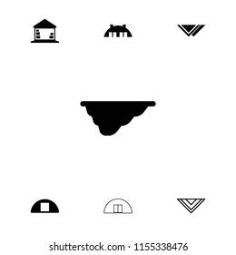 Country icon. collection of 7 country filled and outline icons such as fence, cargo barn, barn. editable country icons for web and mobile.