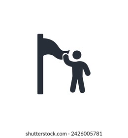 country icon. vector.Editable stroke.linear style sign for use web design,logo.Symbol illustration.