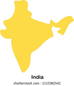 Country map india