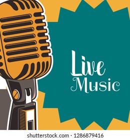 Country music festival poster
