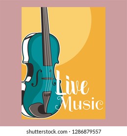 Country music festival poster