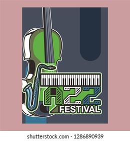 Country music festival poster