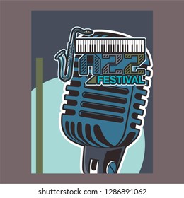 Country music festival poster