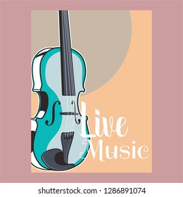 Country music festival poster