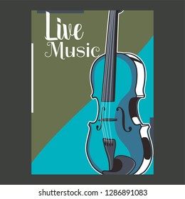 Country music festival poster