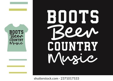 Country music t shirt design