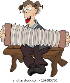 The country musician cartoon