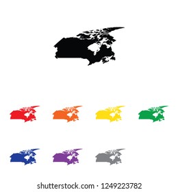 A Country Shape Illustration of Finland
