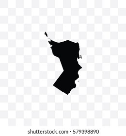 A Country Shape Illustration of Oman
