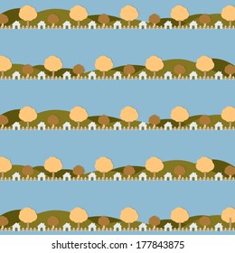 Country Side Life Pattern