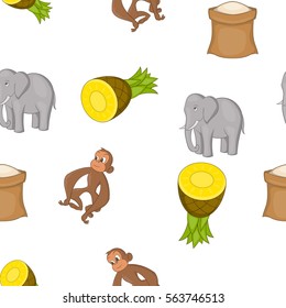 Country Sri Lanka pattern. Cartoon illustration of country Sri Lanka vector pattern for web