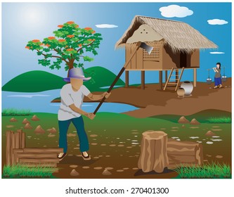 countryside Lifestyle vector design