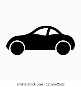 Coupe car icon