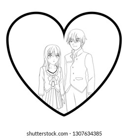 couple anime manga