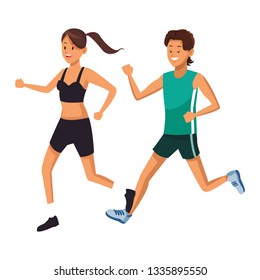 couple athletes avatar