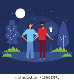couple avatar cartoon character