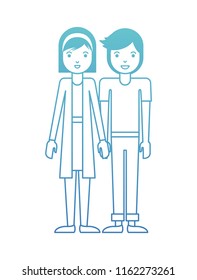 couple avatar characters icons