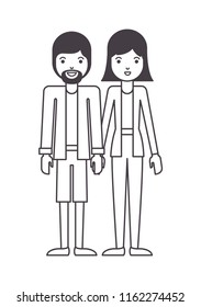 couple avatar characters icons
