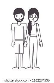 couple avatar characters icons
