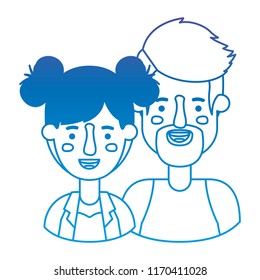 couple avatar characters icons