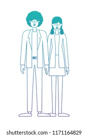 couple avatar characters icons
