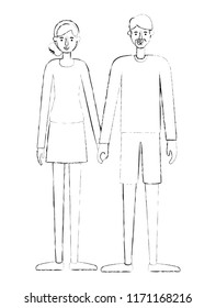 couple avatar characters icons