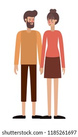 couple avatar characters icons