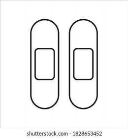 Couple Bandage Simple Line Icon