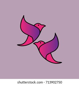 couple bird  design