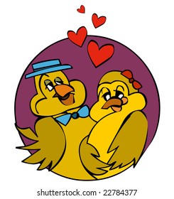 couple of birds