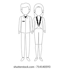 couple of business people
