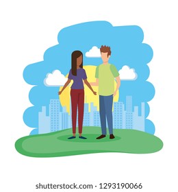 couple in the camp characters