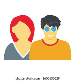 
Couple Celebration Vector icon which can be easily modified or edit
