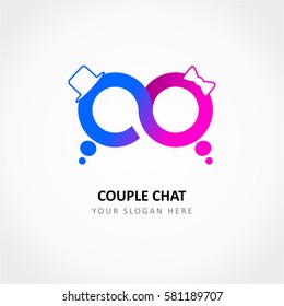 Couple Chat Logo