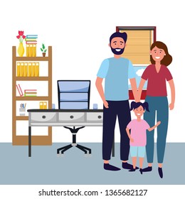 couple with child