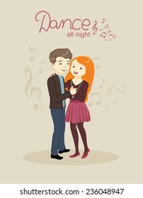 Couple dancing