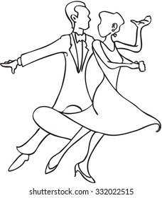 Couple dancing