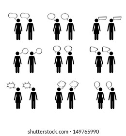 couple design over white background vector illustration 