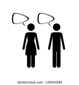 couple design over white background vector illustration 